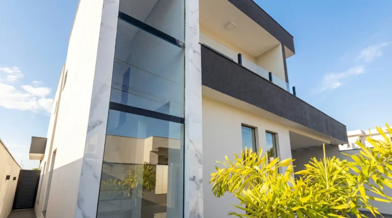 Fachada em Alumínio Gold